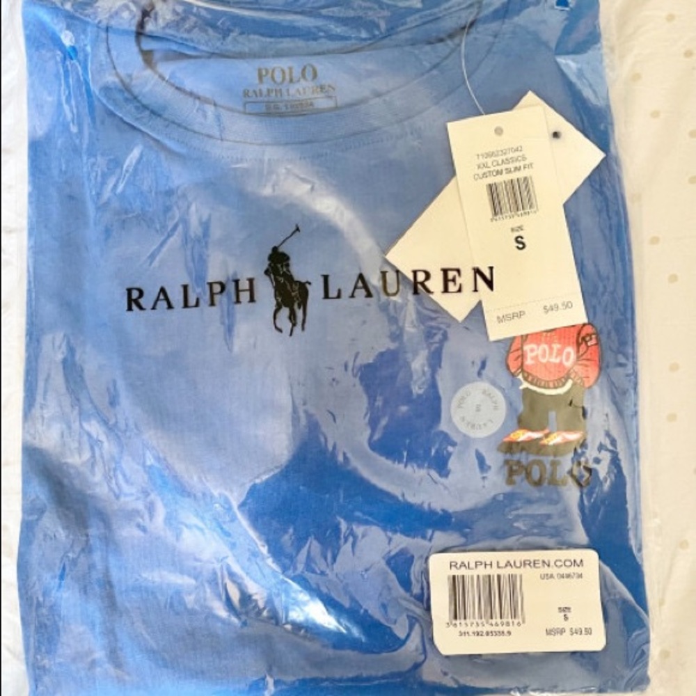 Royal Blue polo t shirt